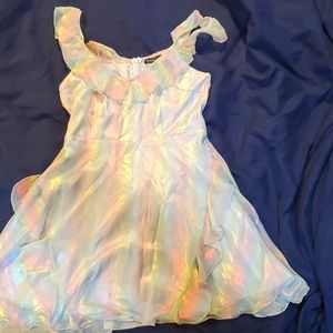 Iridescent summer dress